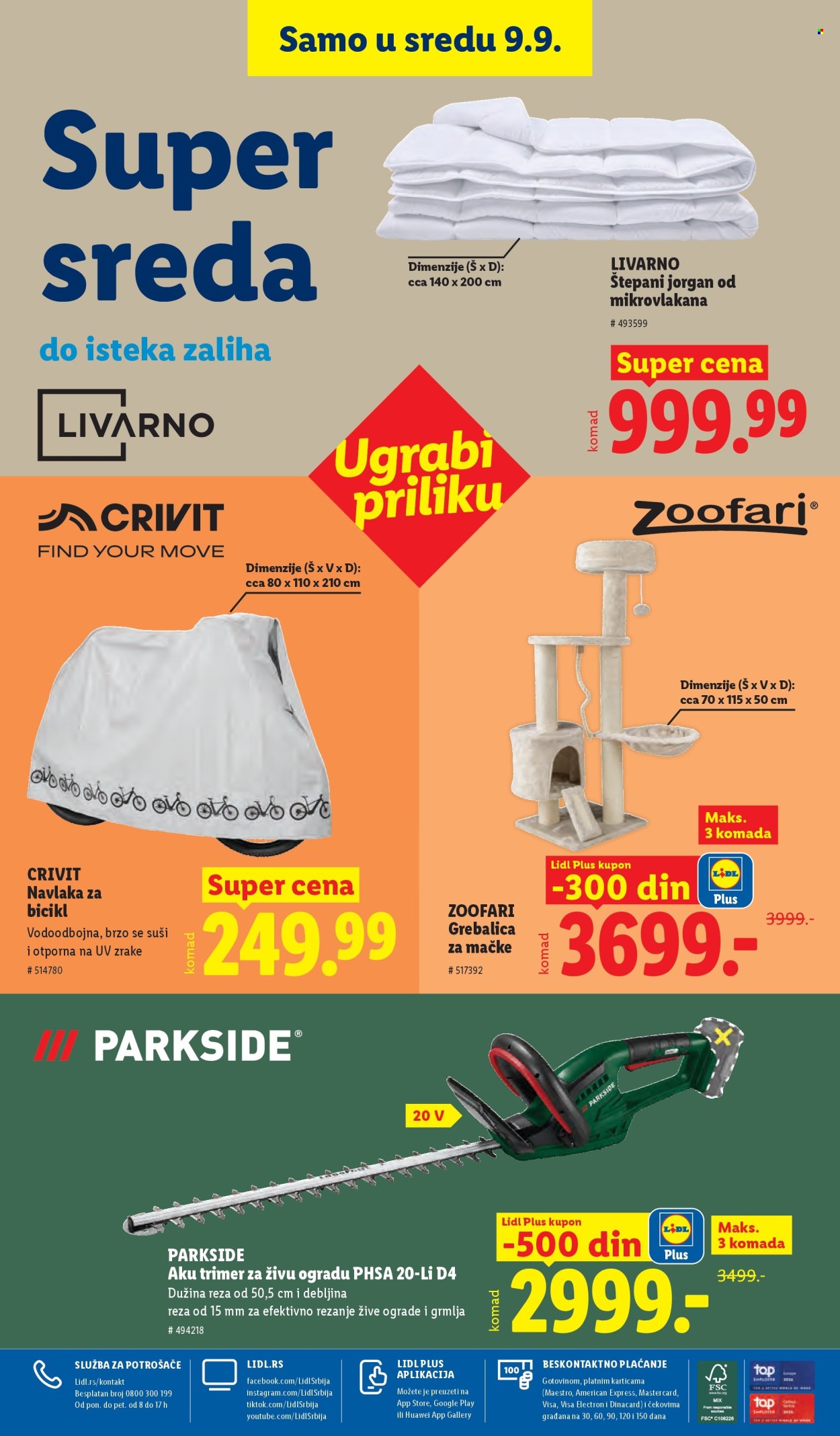 Lidl katalog - 03.09.2026 - 09.09.2026. Stranica 116