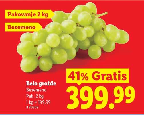 Belo grožđe