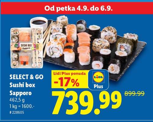 Select & Go Sushi box Sapporo