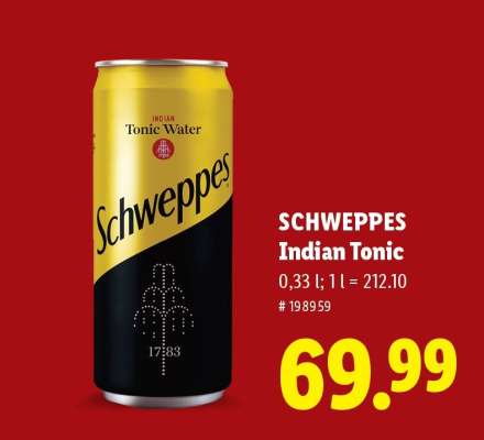SCHWEPPES Indian Tonic