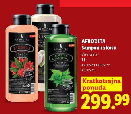 AFRODITA šampon za kosu