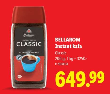 Bellarom Instant kafa