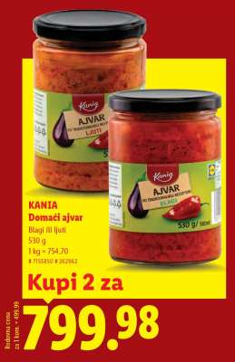 Kania Domaći ajvar