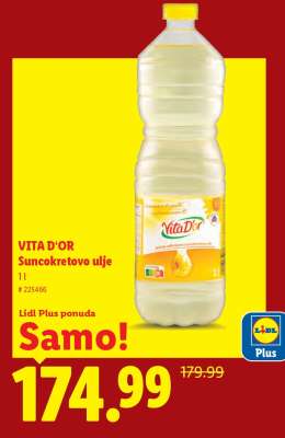Vita D'or Suncokretovo ulje