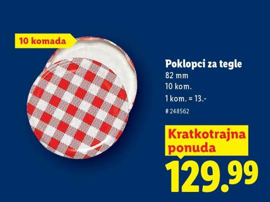 Poklopci za tegle