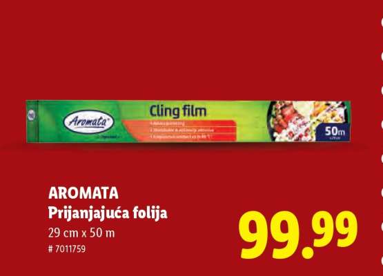Aromata Prijanjajuća folija