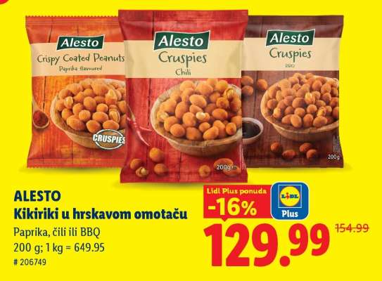 ALESTO Kikiriki u hrskavom omotaču