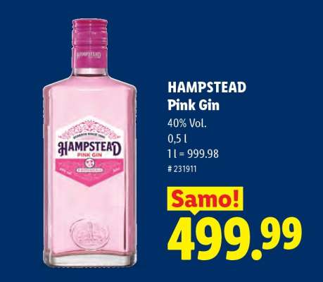 HAMPSTEAD Pink Gin