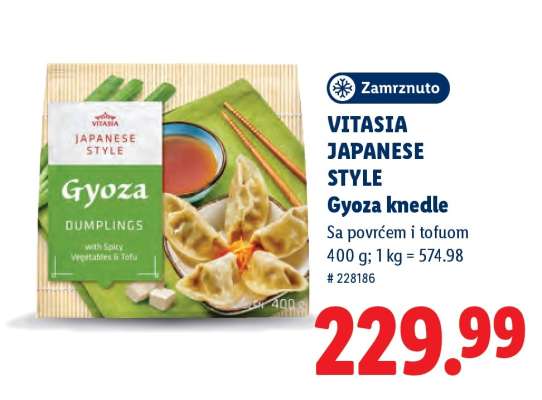 Vitasia Japanese Style Gyoza knedle