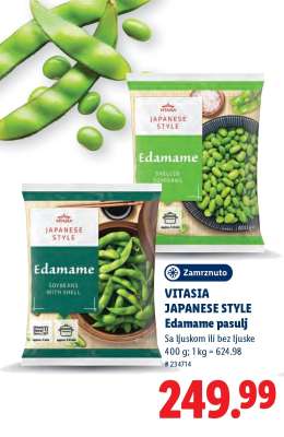 Vitasia Japanese Style Edamame pasulj