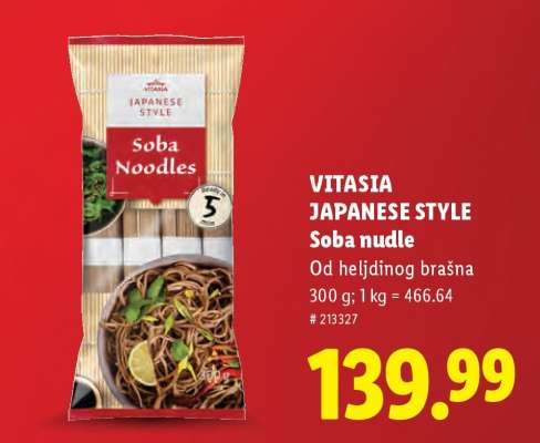 Vitasia Japanese Style Soba nudle