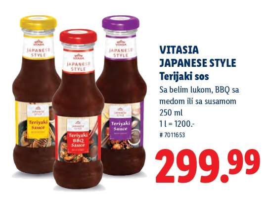 Vitasia Japanese Style Terijaki sos