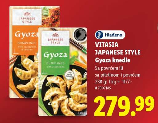 Vitasia Japanese Style Gyoza knedle