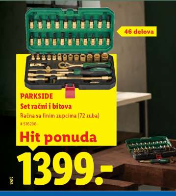 PARKSIDE Set račni i bitova