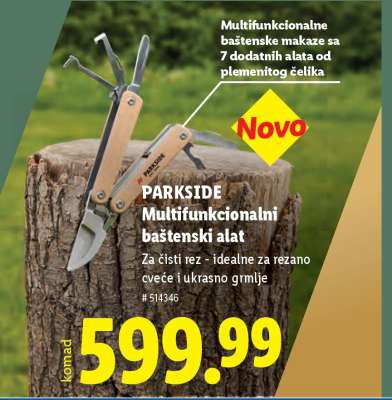 PARKSIDE Multifunkcionalni baštenski alat