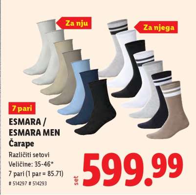 esmara / esmara MEN Čarape