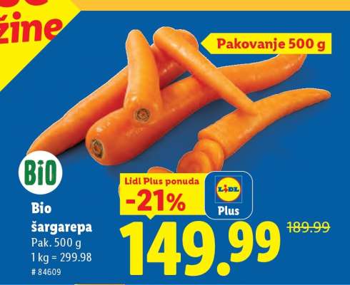 Bio šargarepa