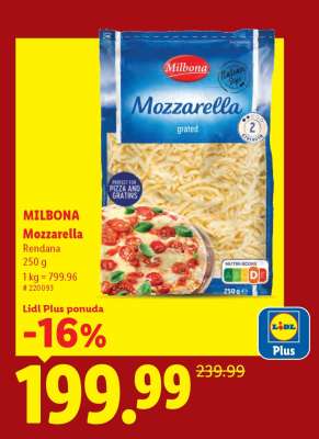 Milbona Mozzarella