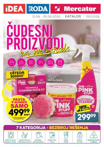 Mercator Centar katalog - 31.08.2026 - 26.09.2026.