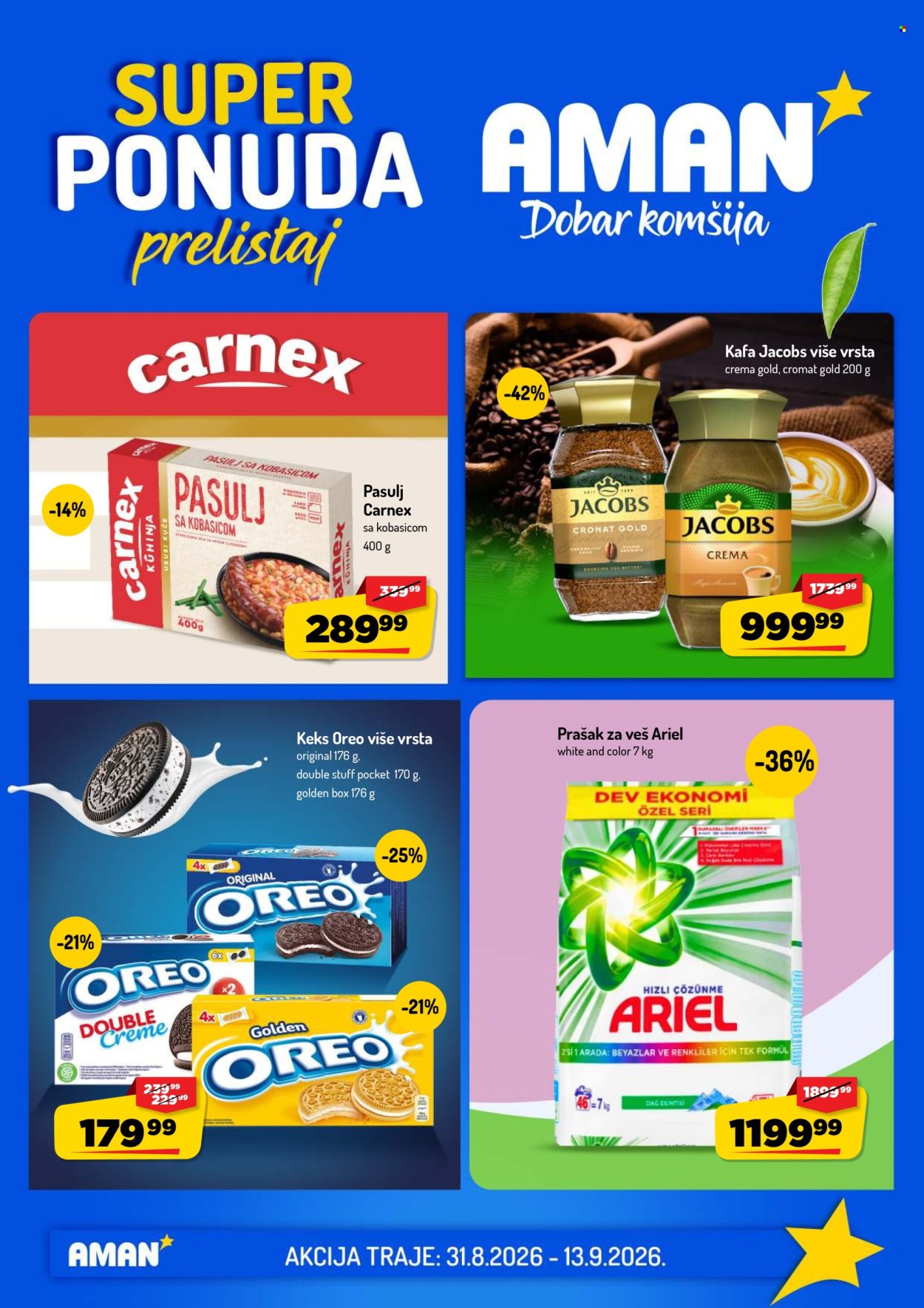 Aman katalog - 31.08.2026 - 13.09.2026. Stranica 1