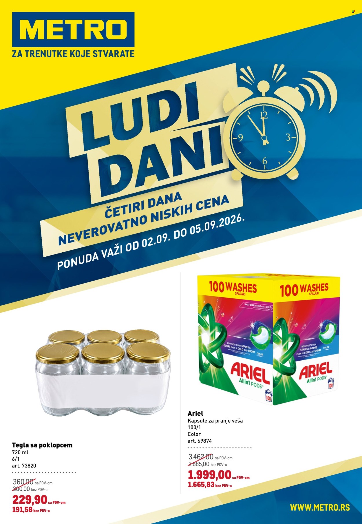 Metro katalog - 02.09.2026 - 05.09.2026. Stranica 1