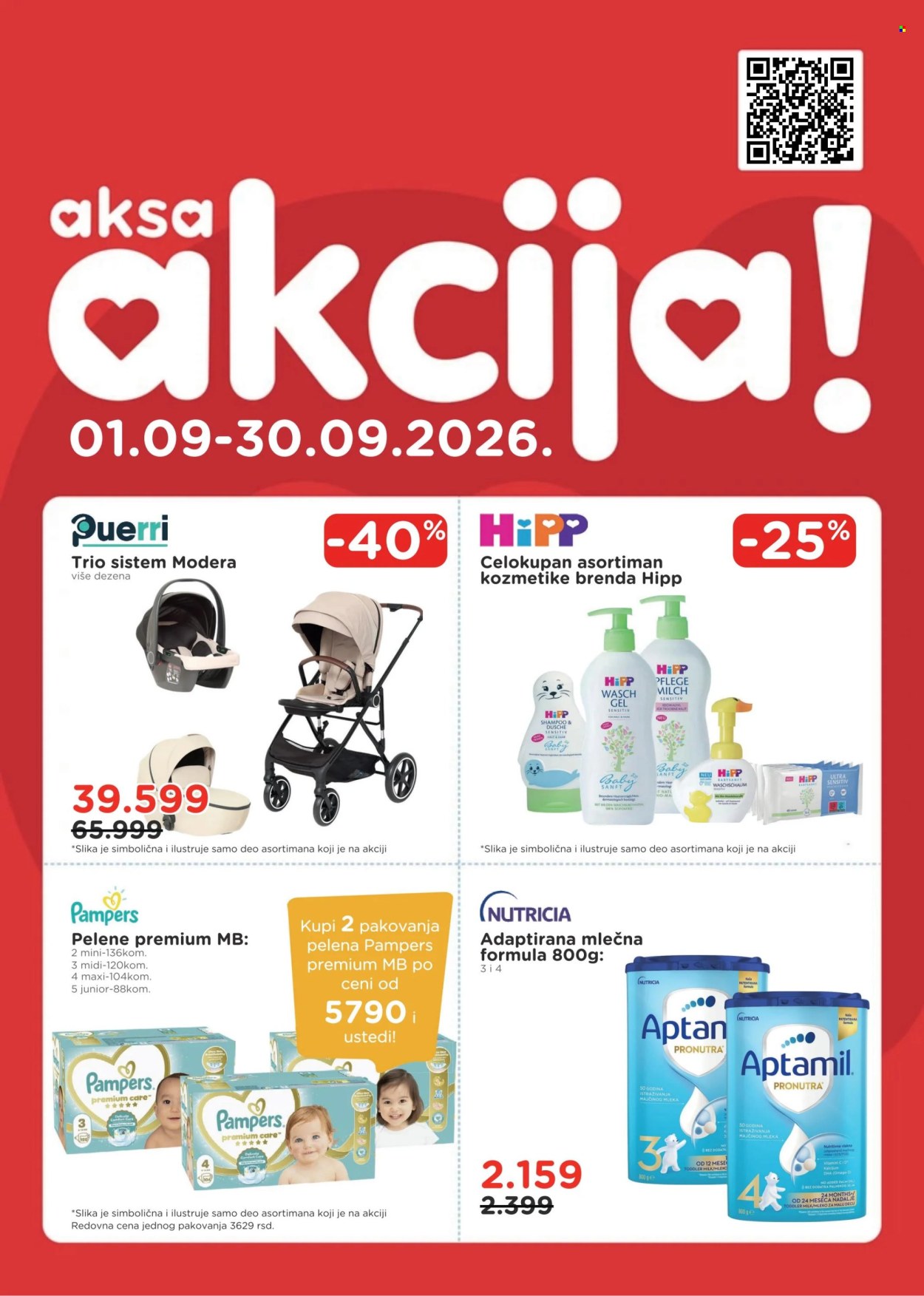 Aksa katalog - 01.09.2026 - 30.09.2026. Stranica 1