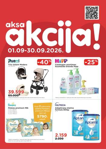 Aksa katalog - 01.09.2026 - 30.09.2026.