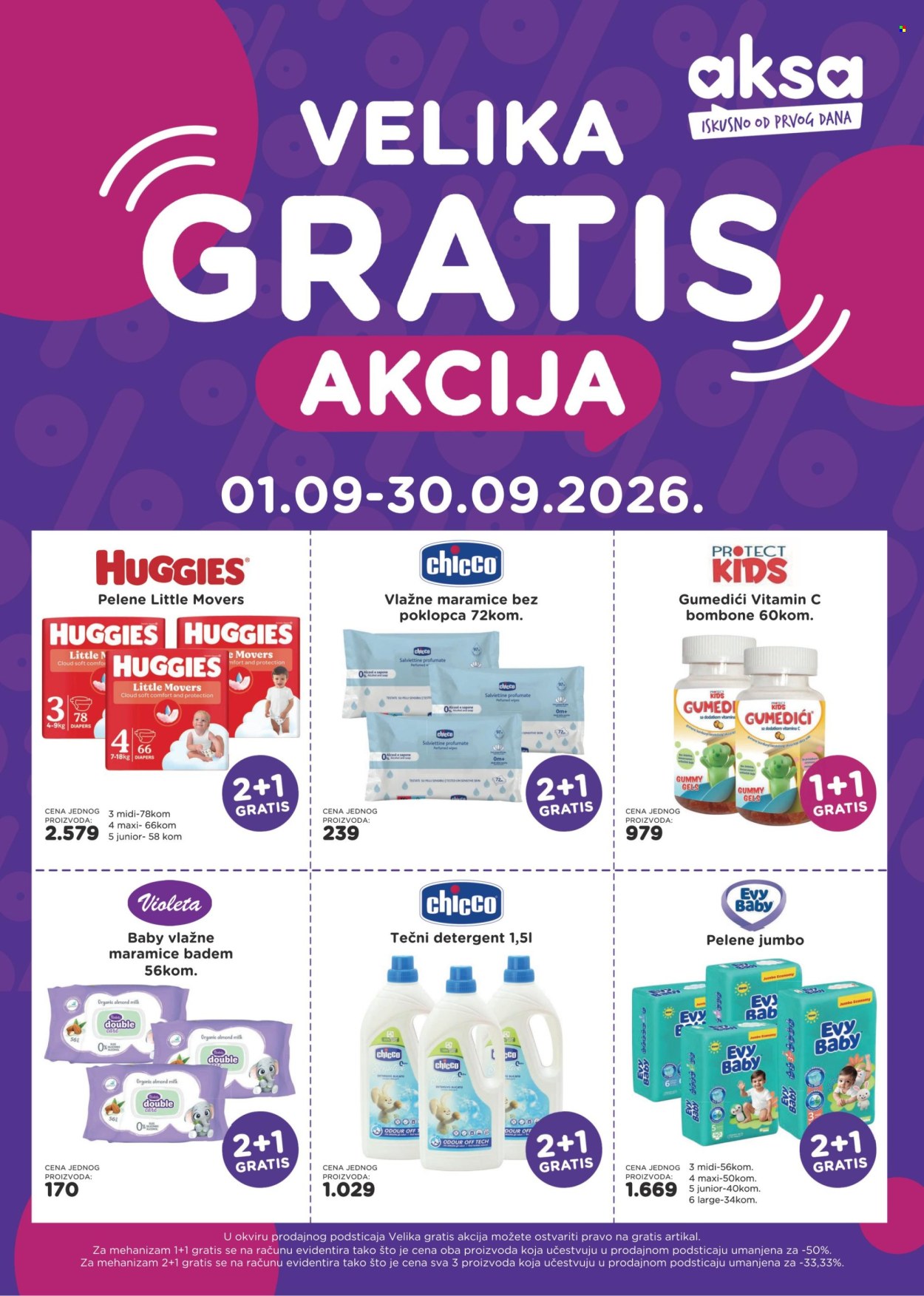Aksa katalog - 01.09.2026 - 30.09.2026. Stranica 1