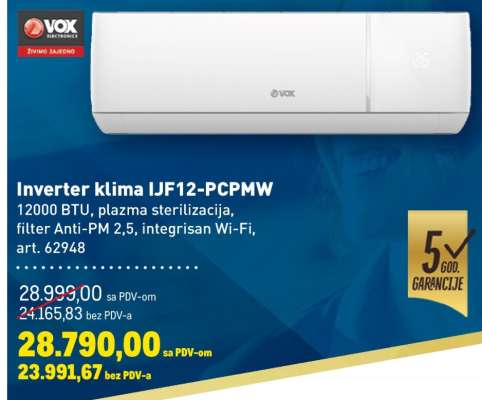 Inverter klima IJF12-PCPMW