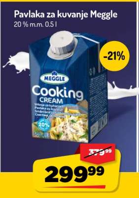 PAVLAKA ZA KUVANJE Meggle