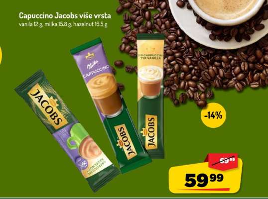 Capuccino Jacobs više vrsta