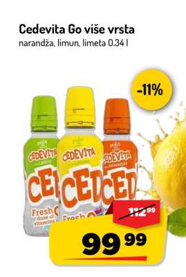 Cedevita Go više vrsta