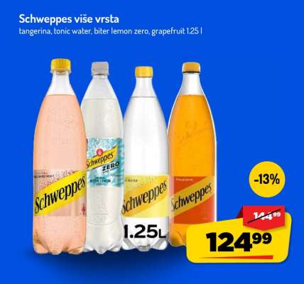 Schweppes više vrsta