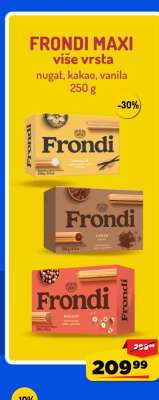 Frondi maxi više vrsta