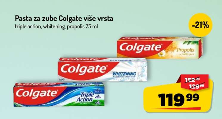 Pasta za zube Colgate više vrsta
