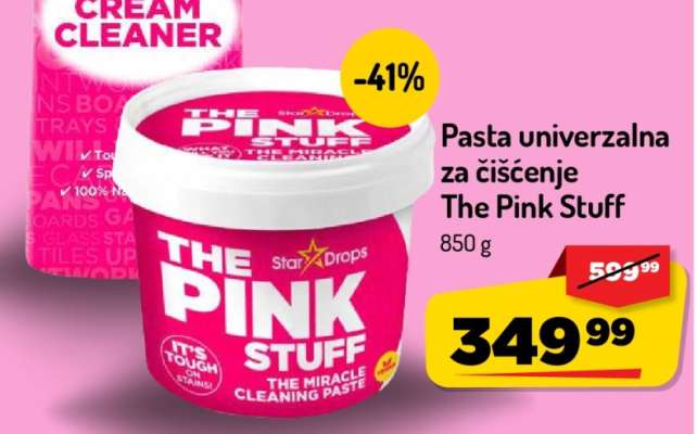 Pasta univerzalna za čišćenje The Pink Stuff
