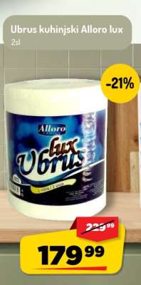 Ubrus kuhinjski Alloro lux