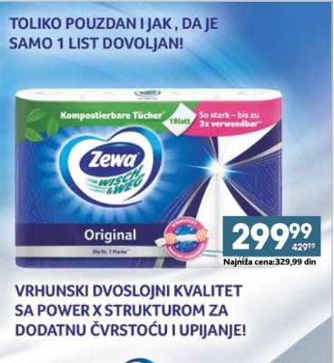 Zewa Wisch&Weg Original