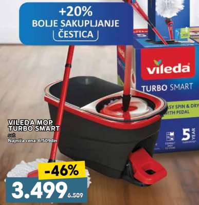 VILEDA MOP TURBO SMART