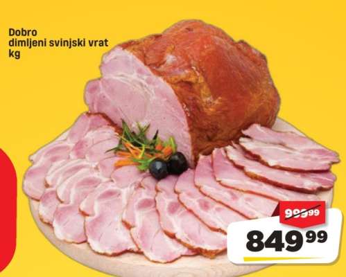 Dobro dimljeni svinjski vrat