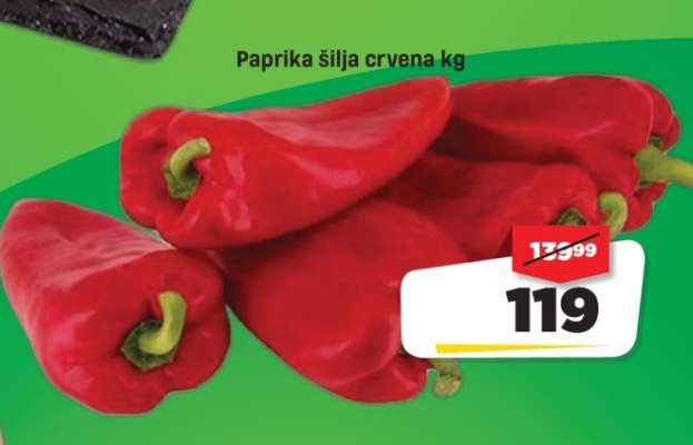 Paprika šilja crvena kg