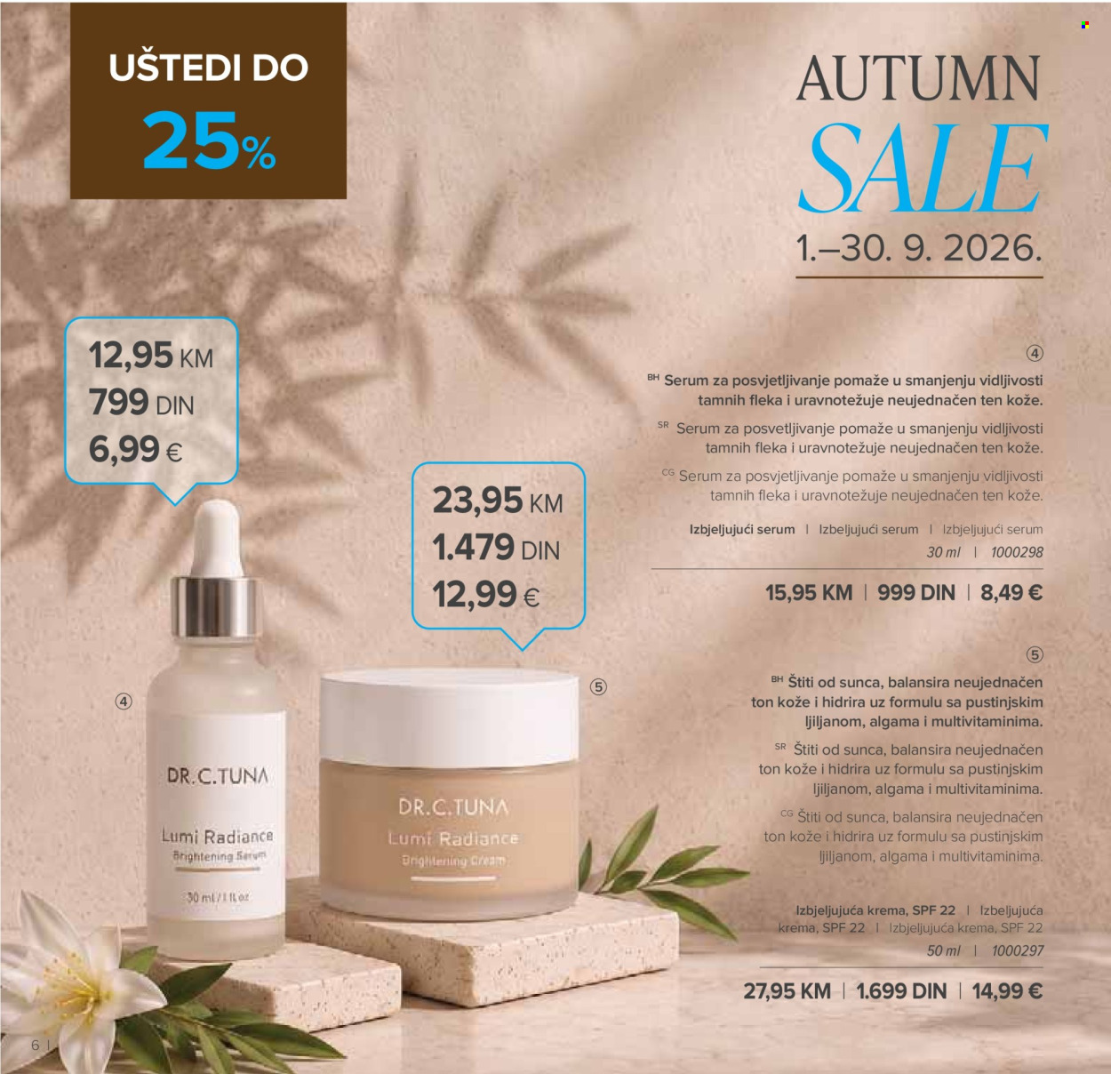 Farmasi katalog - 01.09.2026 - 31.10.2026. Stranica 6