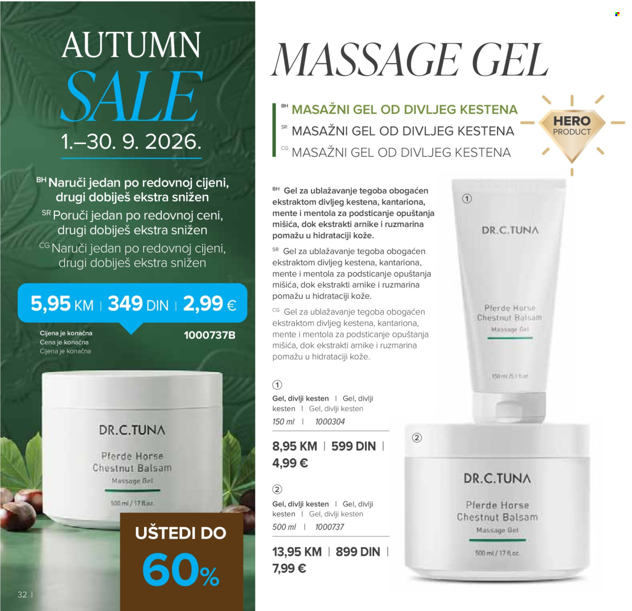 Farmasi katalog - 01.09.2026 - 31.10.2026. Stranica 32