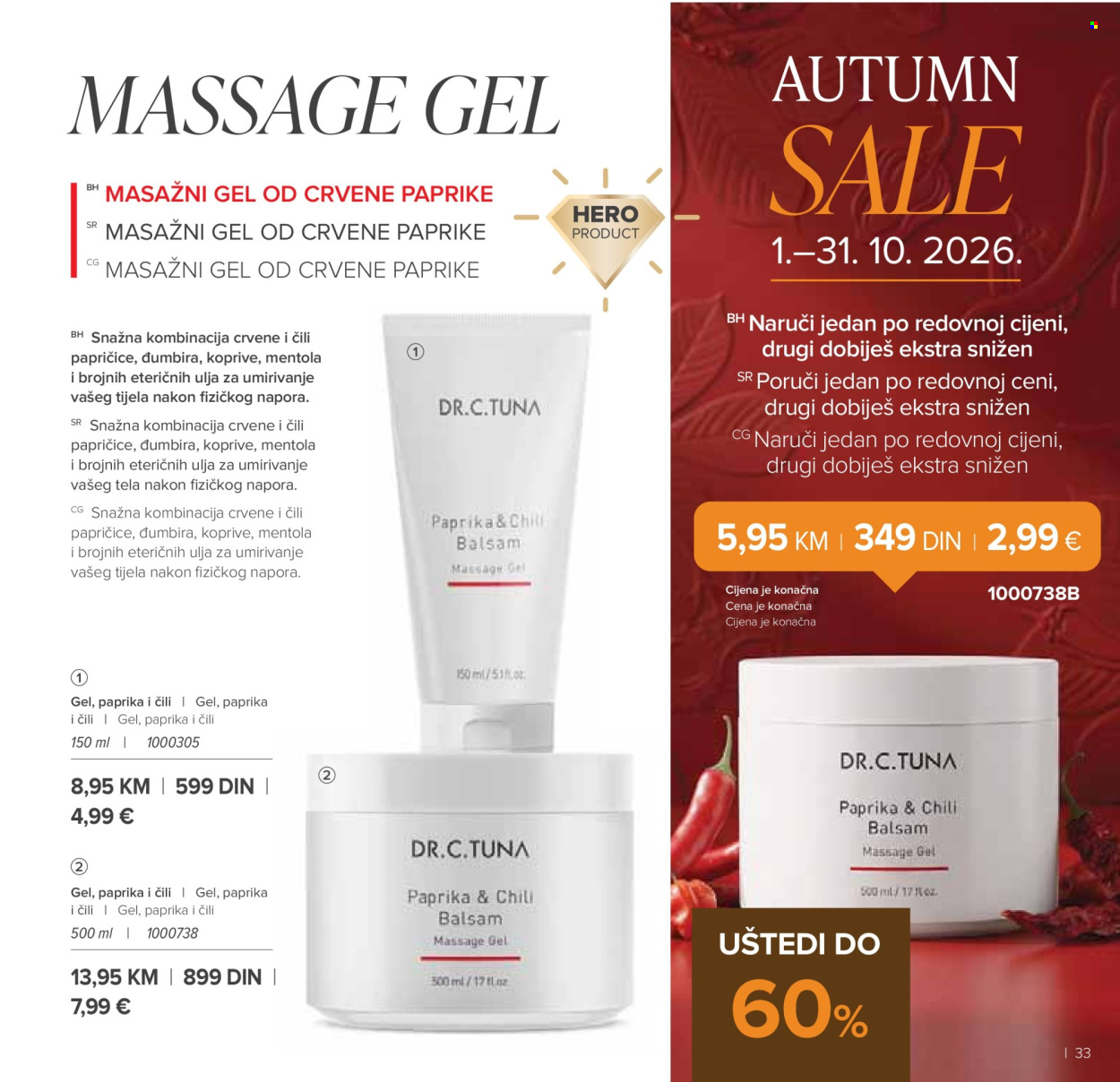 Farmasi katalog - 01.09.2026 - 31.10.2026. Stranica 33