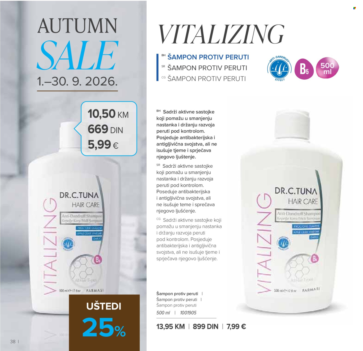 Farmasi katalog - 01.09.2026 - 31.10.2026. Stranica 38