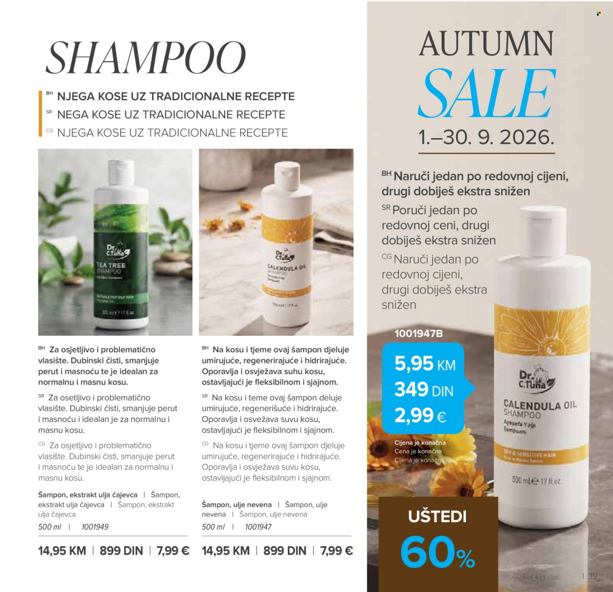 Farmasi katalog - 01.09.2026 - 31.10.2026. Stranica 39