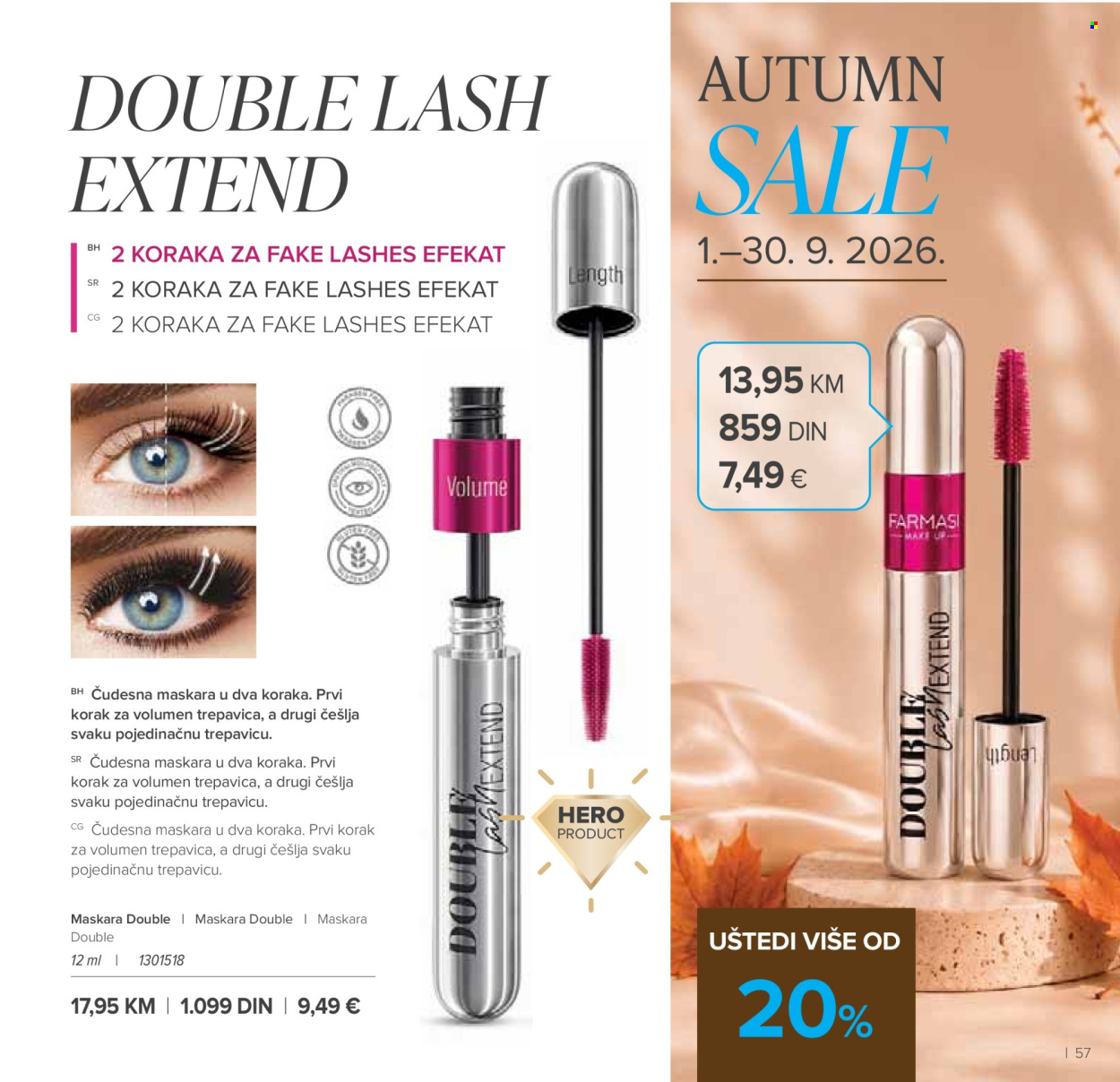 Farmasi katalog - 01.09.2026 - 31.10.2026. Stranica 57
