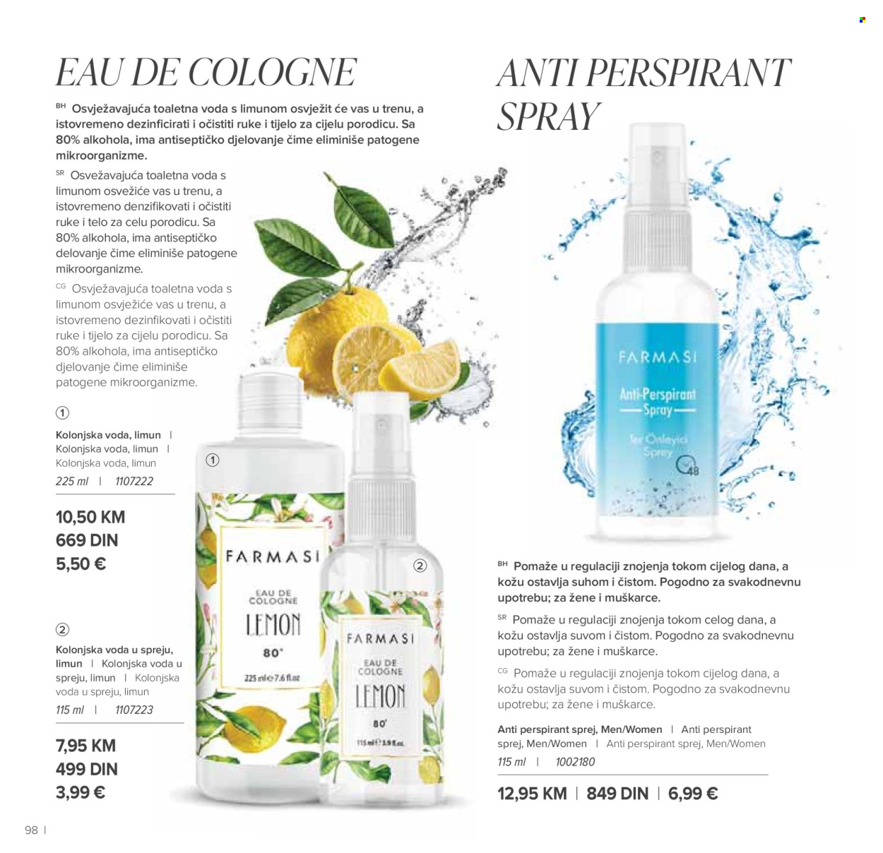 Farmasi katalog - 01.09.2026 - 31.10.2026. Stranica 98