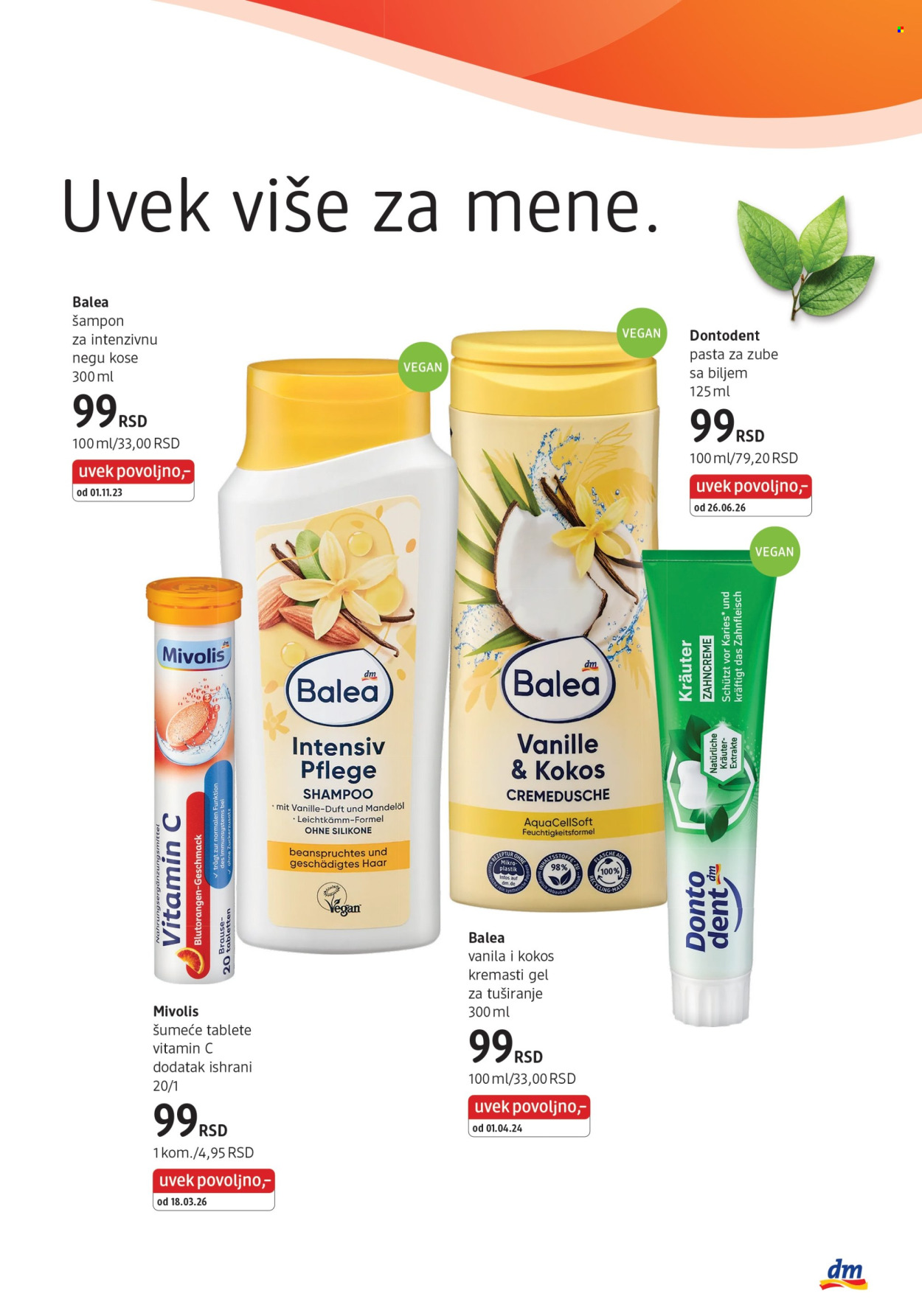 dm drogerie katalog - 01.09.2026 - 30.09.2026. Stranica 3