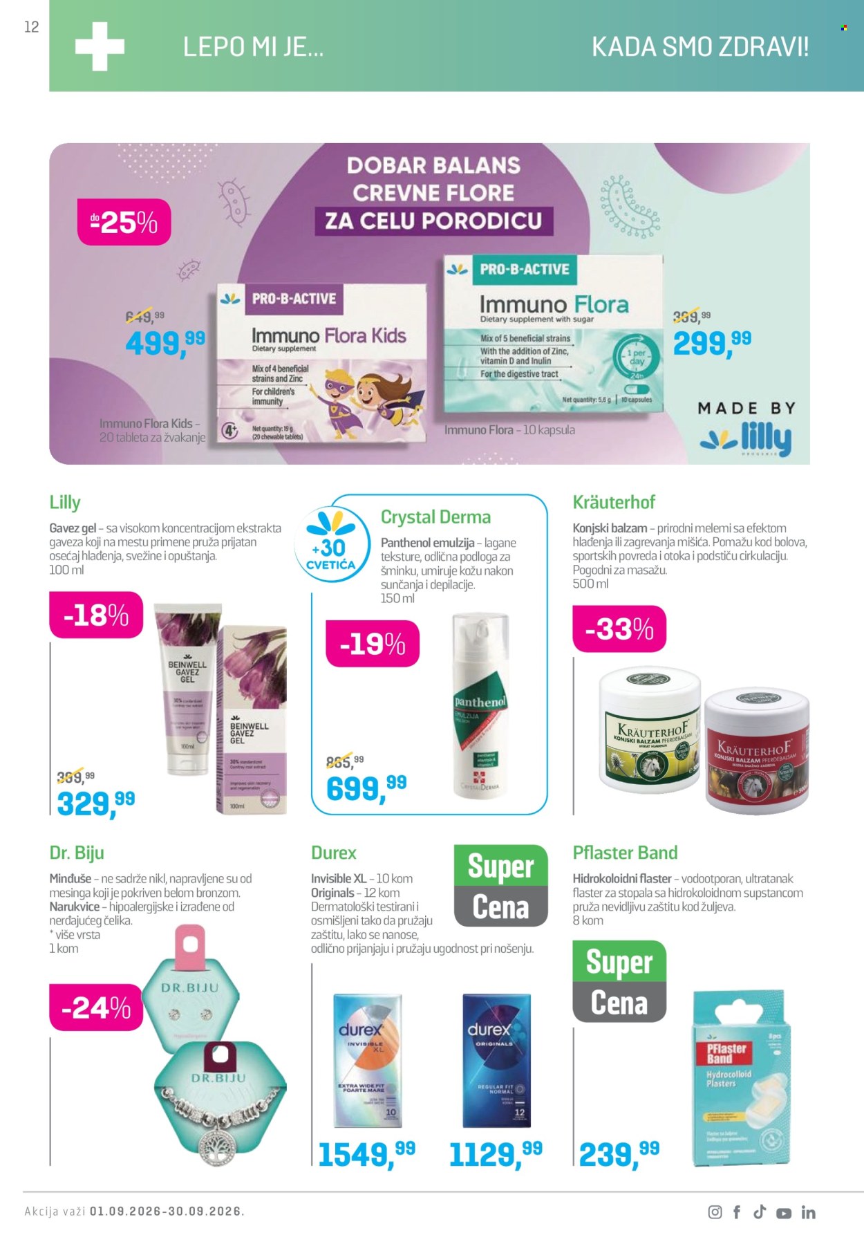 Lilly Drogerie katalog - 01.09.2026 - 30.09.2026. Stranica 12